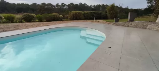 Rénovation de piscine béton à Moliets-et-Maa , Capbreton, Indigo Piscines