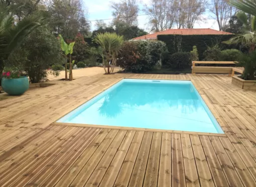 Installation de piscine à Messanges , Capbreton, Indigo Piscines