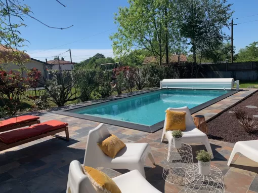 Piscine Bornéo à Angresse, Capbreton, Indigo Piscines