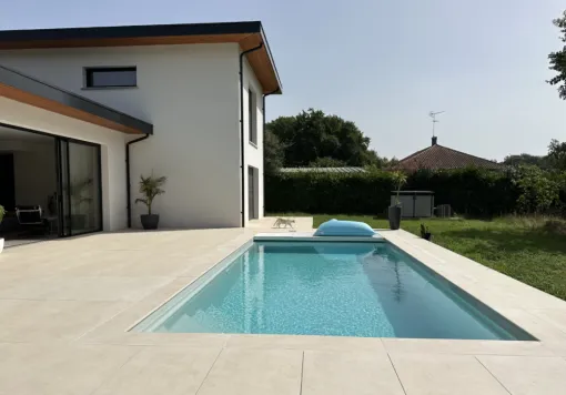 Découverte de la piscine Cap Horn à Tosse, Capbreton, Indigo Piscines