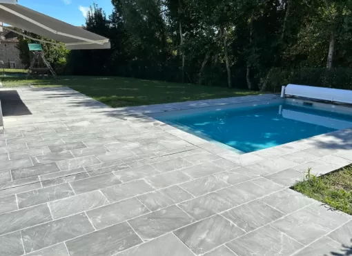 Réalisation d'une mini piscine à Saubion, Capbreton, Indigo Piscines