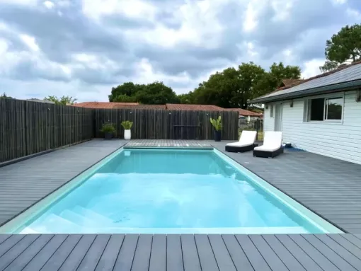 PISCINE COMORES à Mimizan, Capbreton, Indigo Piscines