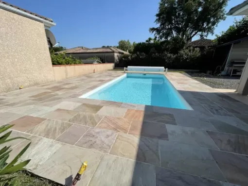 DALLAGE PIERRES NATURELLES à SOORTS HOSSEGOR !, Capbreton, Indigo Piscines