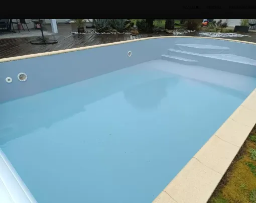 Transformation de piscine réussie à JOSSE, Capbreton, Indigo Piscines