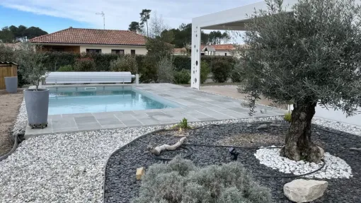Installation de piscine à Léon, Capbreton, Indigo Piscines