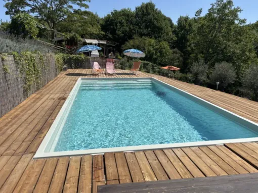 Piscine installée à Soustons : découvrez le modèle "Rhodes", Capbreton, Indigo Piscines