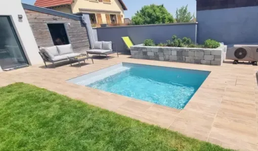 Mini piscine à Soustons : découvrez la "Wallis", Capbreton, Indigo Piscines