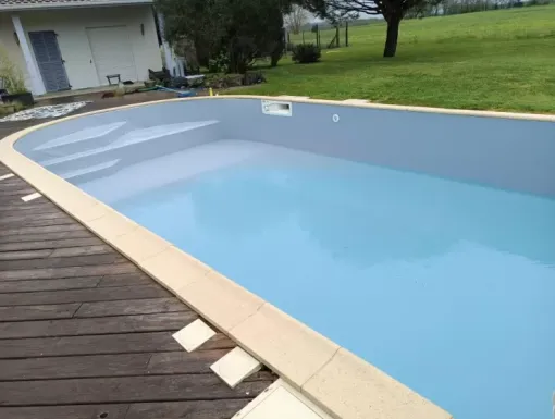 Rénovation de piscine réussie à Josse , Capbreton, Indigo Piscines