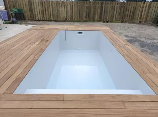 Construction d’une piscine béton à Vielle-Saint-Girons, Capbreton, Indigo Piscines