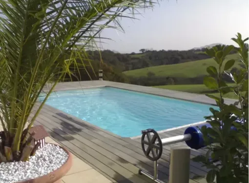 Piscine béton à Ondres, Capbreton, Indigo Piscines