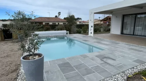 Une magnifique piscine PARADISE installée à Léon !, Capbreton, Indigo Piscines