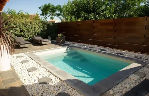 Mini piscine coque à Vielle-Saint-Girons, Capbreton, Indigo Piscines