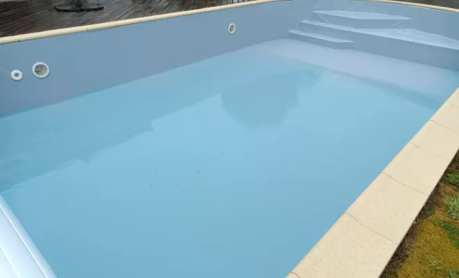 PVC ARMÉ GRIS MOYEN