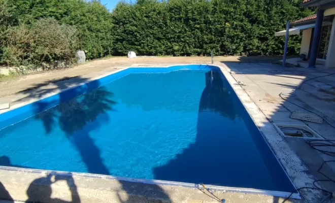 PVC ARMÉ BLEU SAPHIR