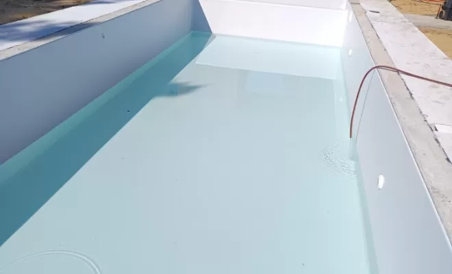 Rénovation de piscine béton à Azur, Capbreton, Indigo Piscines