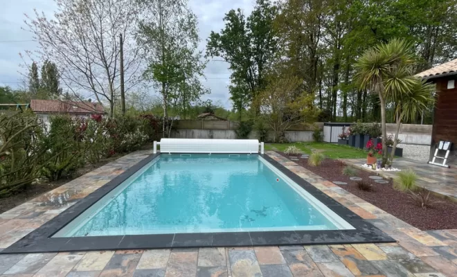 Piscine Bornéo à Angresse, Capbreton, Indigo Piscines