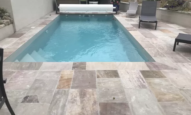 PISCINE CAP VERT Coloris gris