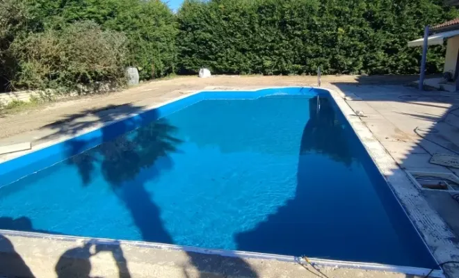 La métamorphose de la piscine d'HOSSEGOR, Capbreton, Indigo Piscines