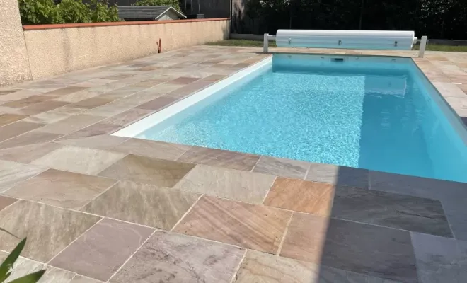 DALLAGE PIERRES NATURELLES à SOORTS HOSSEGOR !, Capbreton, Indigo Piscines