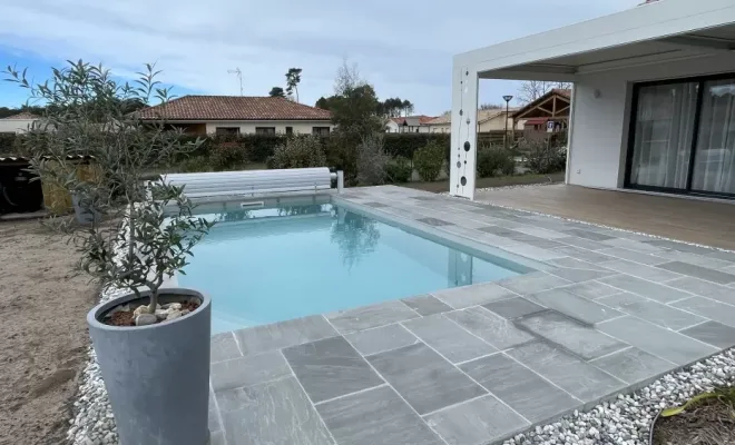 Installation de piscine à Léon, Capbreton, Indigo Piscines