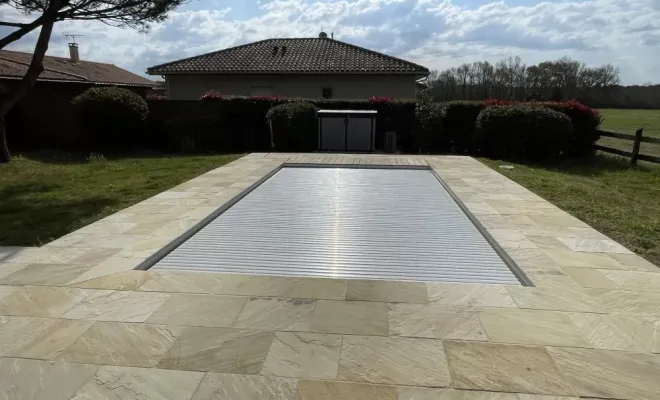 Piscine AMBRE à Azur : l’alliance parfaite entre design et détente, Capbreton, Indigo Piscines