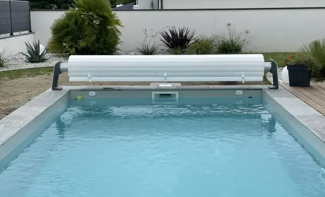 Piscine béton de 7.00 x 3.25 à BASSUSSARRY, Capbreton, Indigo Piscines