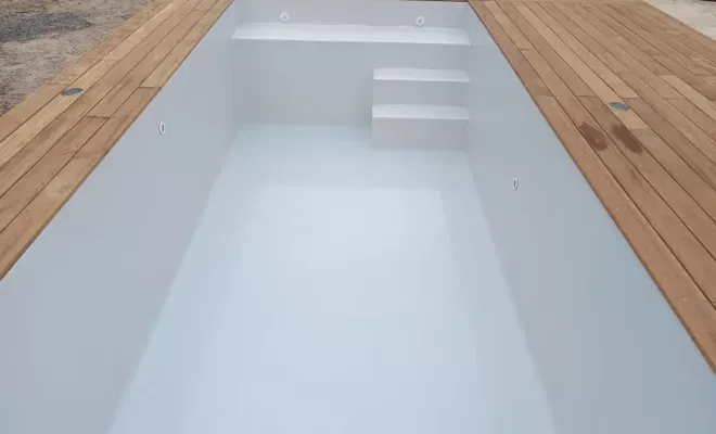 Construction d'une piscine béton à Vielle-saint-girons, Capbreton, Indigo Piscines