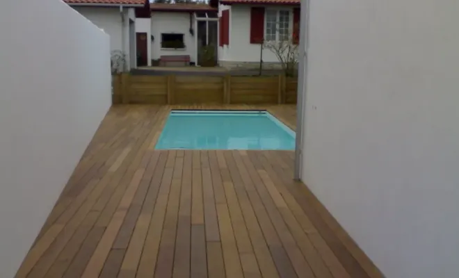 Installation du modèle CAP VERT à Hossegor, Capbreton, Indigo Piscines